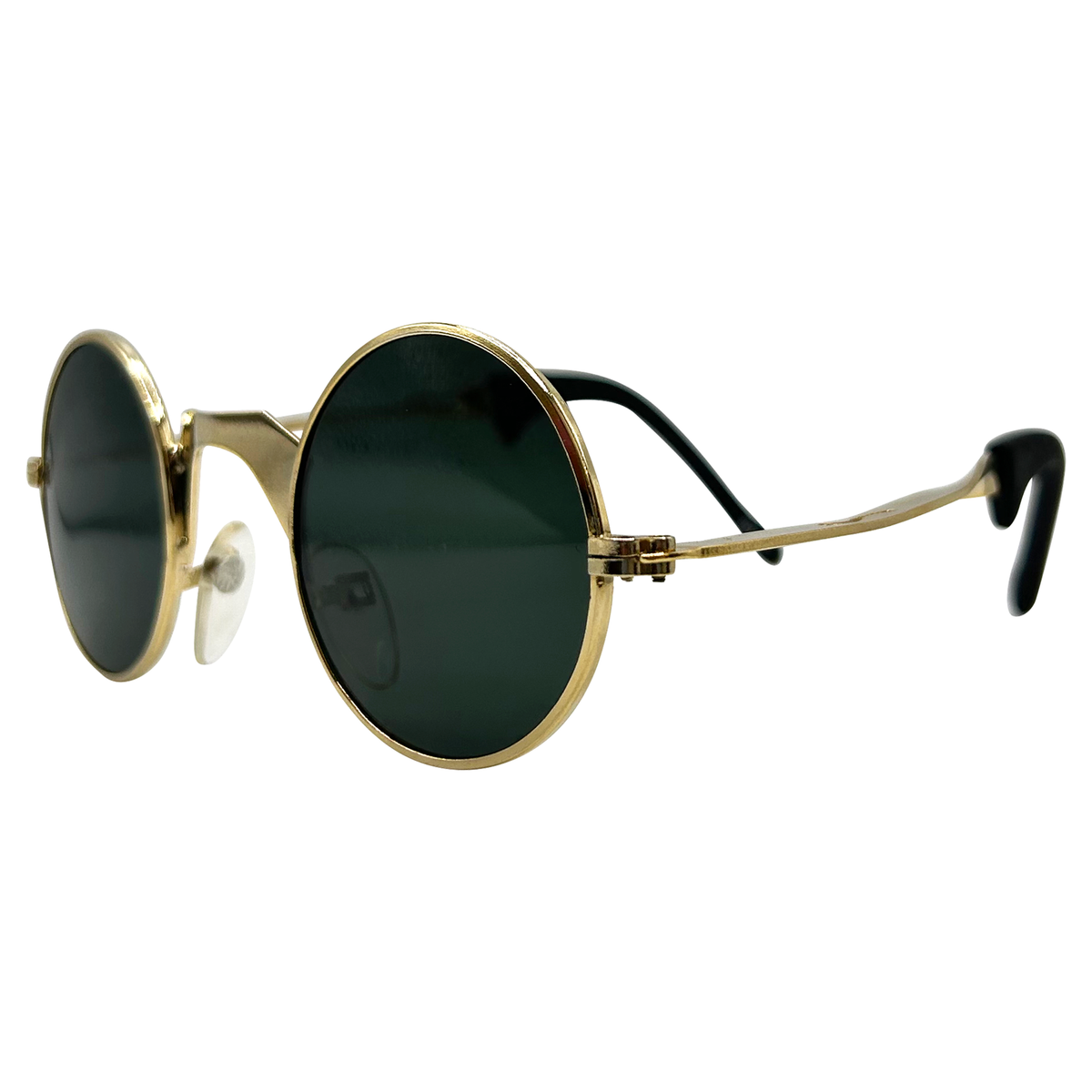 Vintage Reading Sunglass small 43mm Round Metal Full Rim Fashion