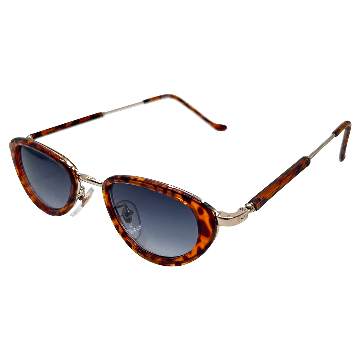 Shop ROAR smoke vintage oval sunglasses for women