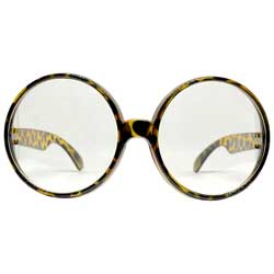 Big clear 2025 vintage glasses