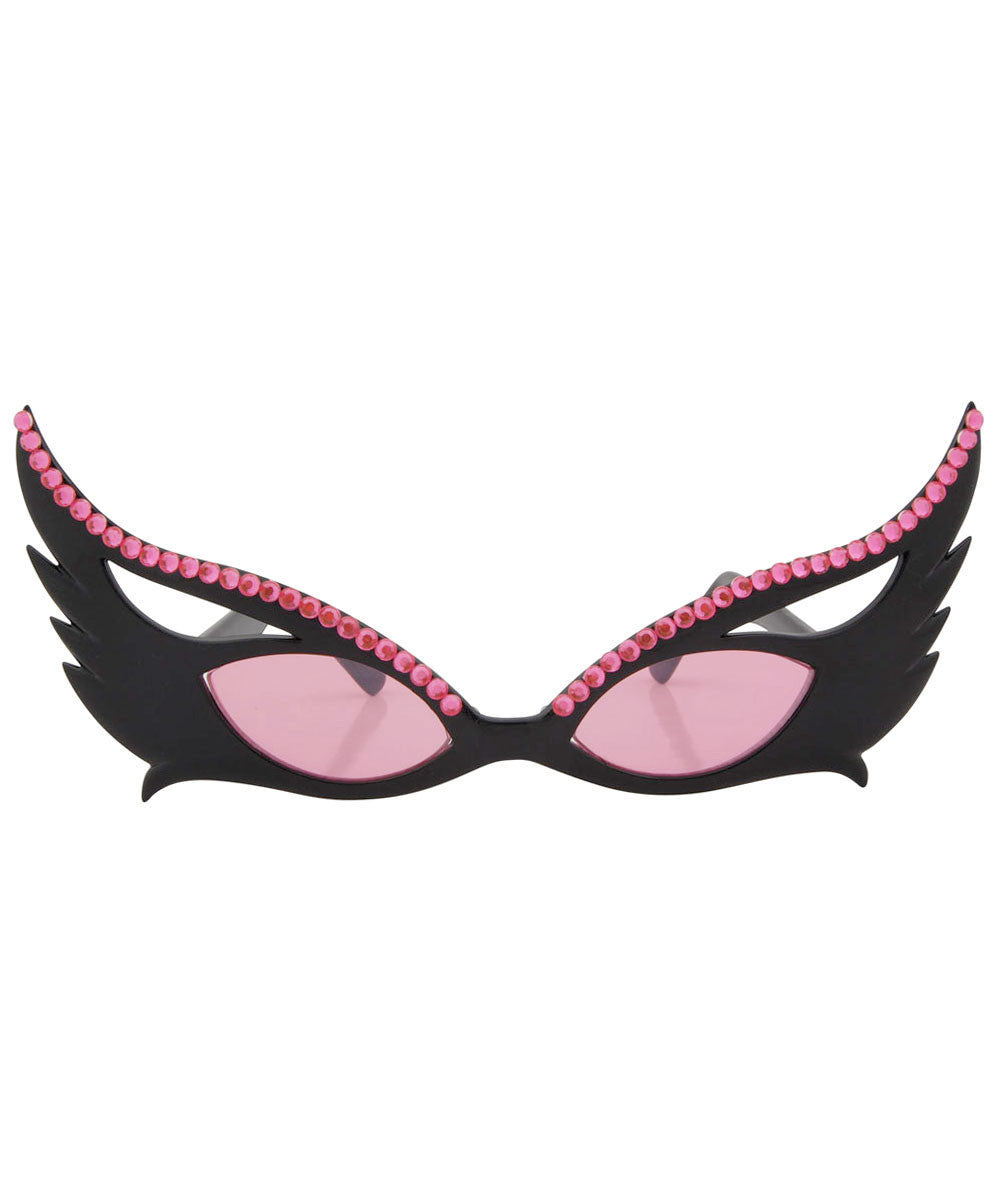 PINK Black Cat Bras for Women