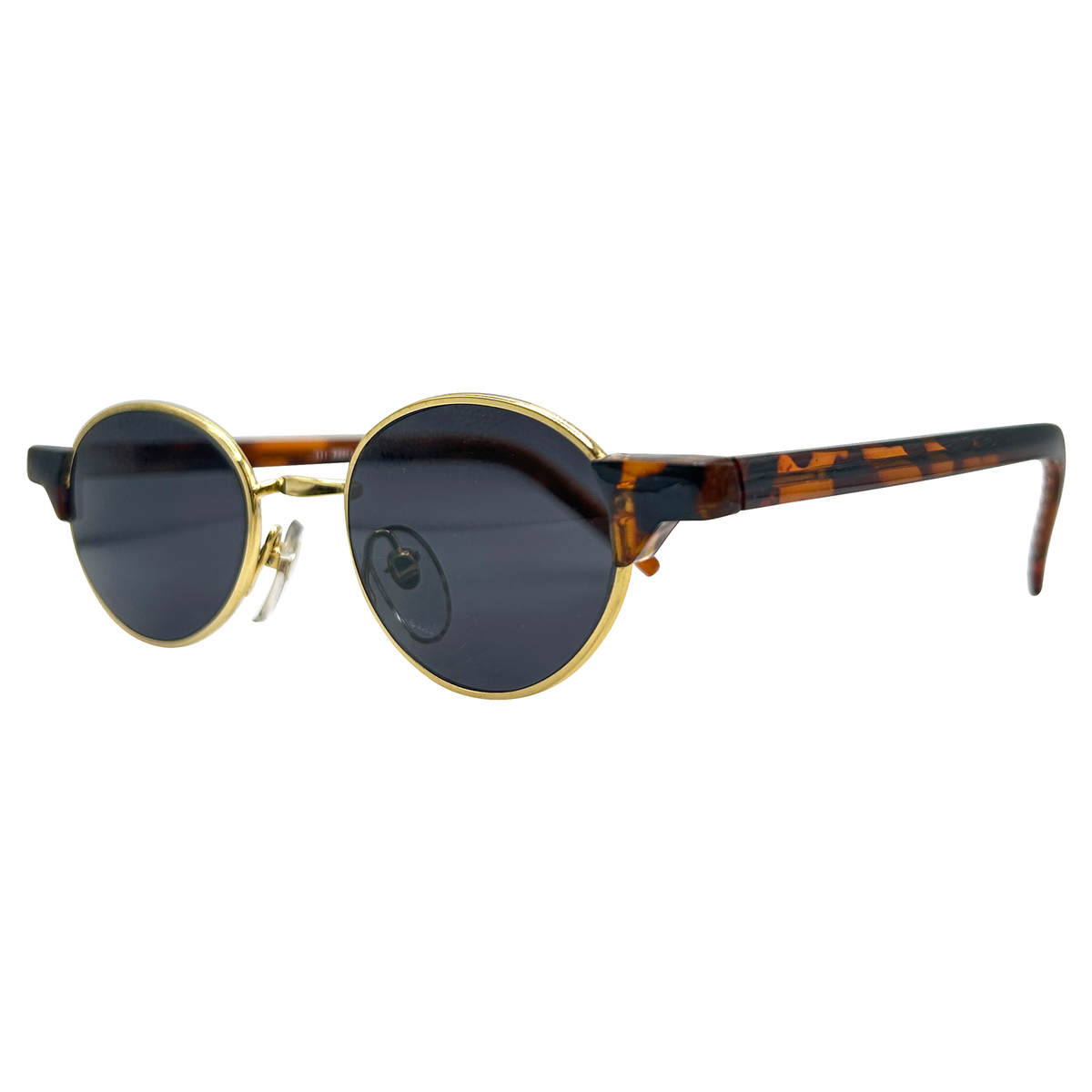 Shop Cessna Demi/Gold/Super Dark Vintage Oval Sunglasses