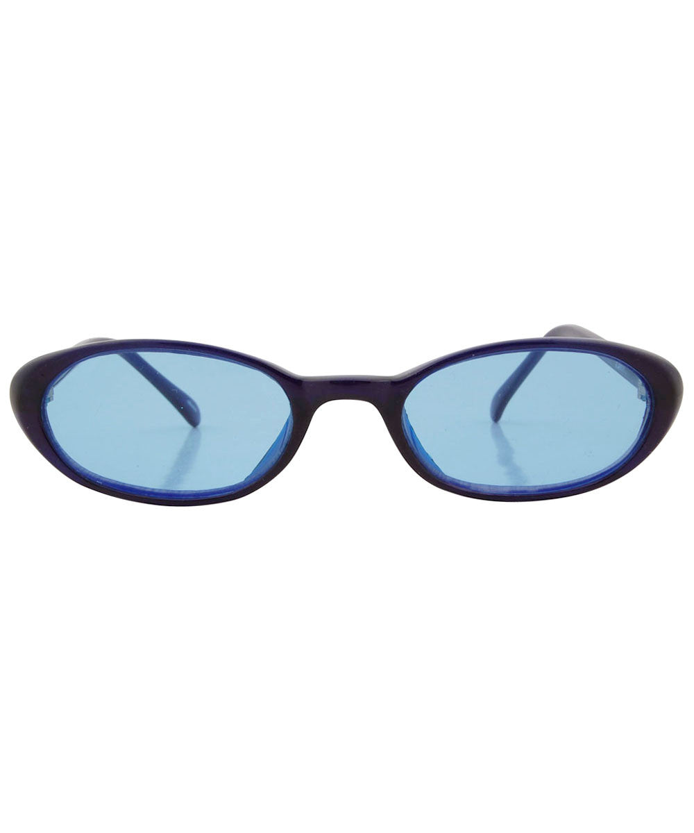 Shop Jammers Black/Blue Vintage Sunglasses for Women