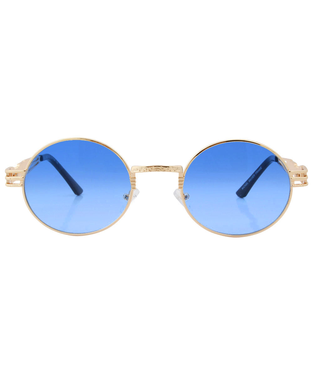 Blue gold sunglasses best sale