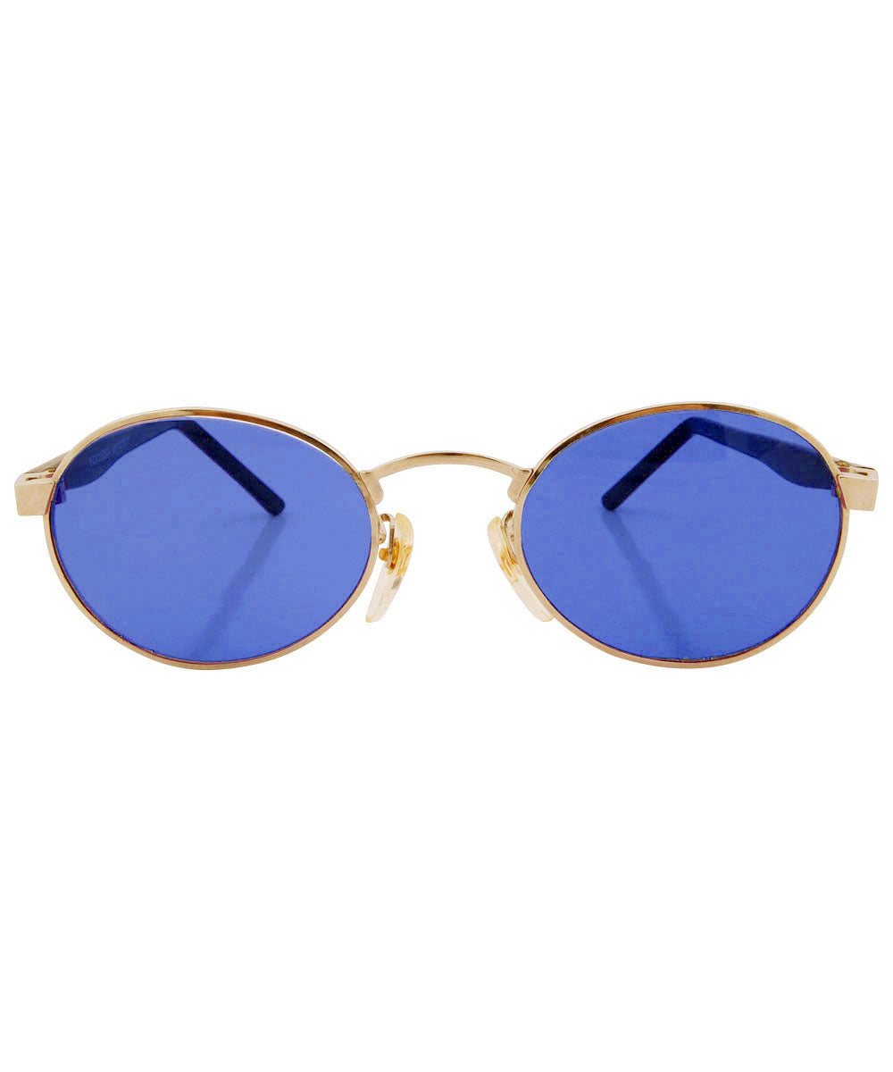 Mally Vintage Round Sunglasses Giant Vintage Sunglasses 