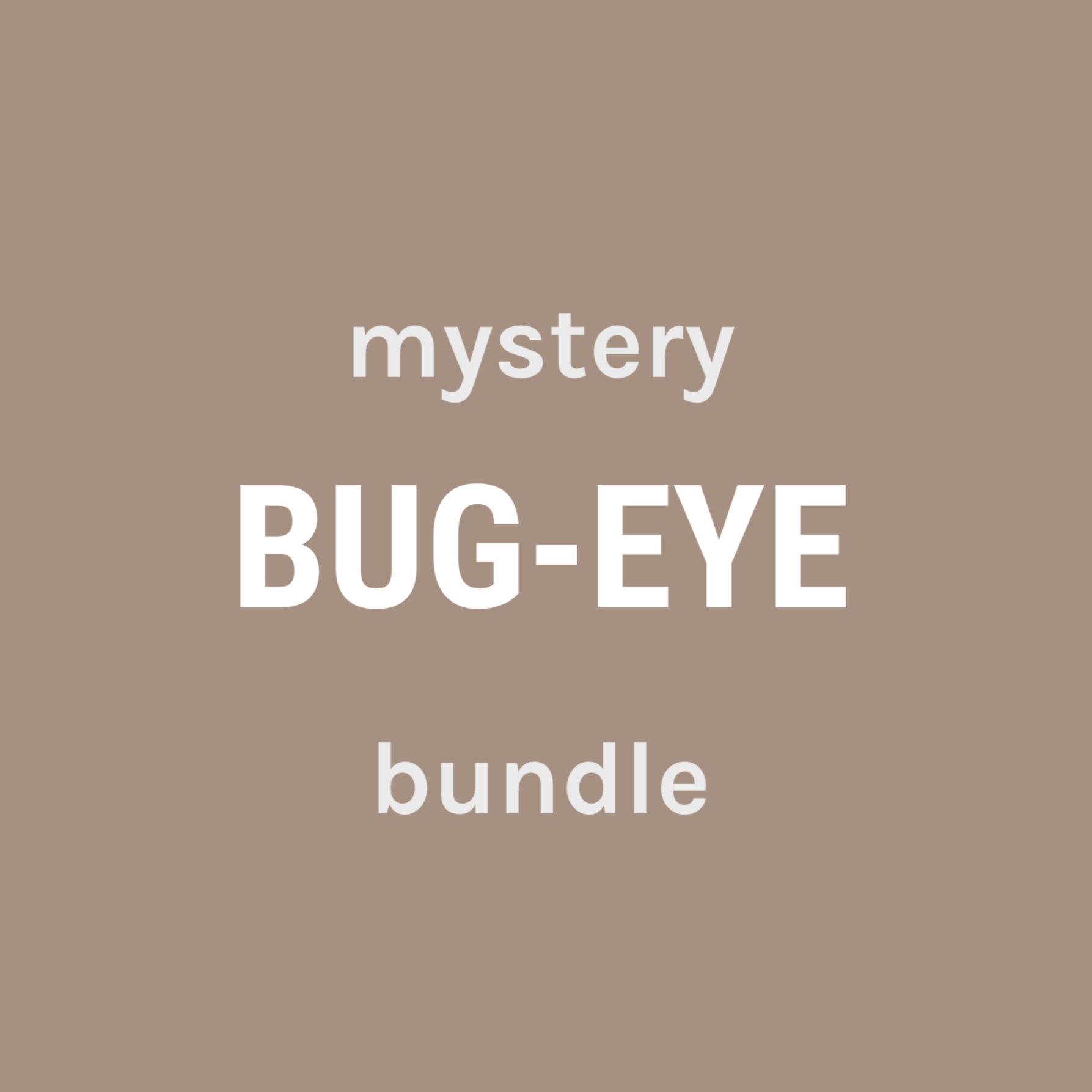 Bug-Eye Sunglasses 3-Piece Mystery Bundle3-Piece Bundle-Giant Vintage Eyewear