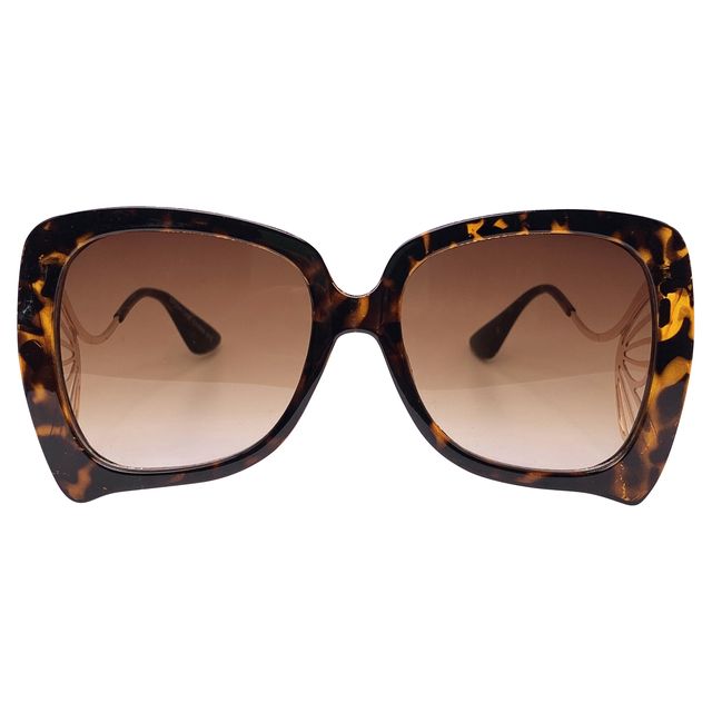 MONARCH Square Boho SunglassesTortoise-Giant Vintage Eyewear