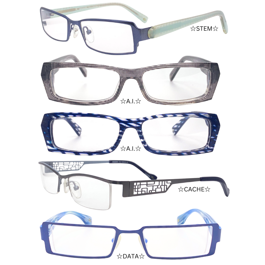 HIGH TECH 3-Piece Mystery Bundle3-Piece Mystery Bundle-Giant Vintage Eyewear