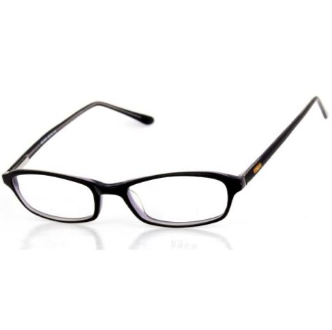 JASMINE Clear Bayonetta-Style GlassesBlack-Giant Vintage Eyewear