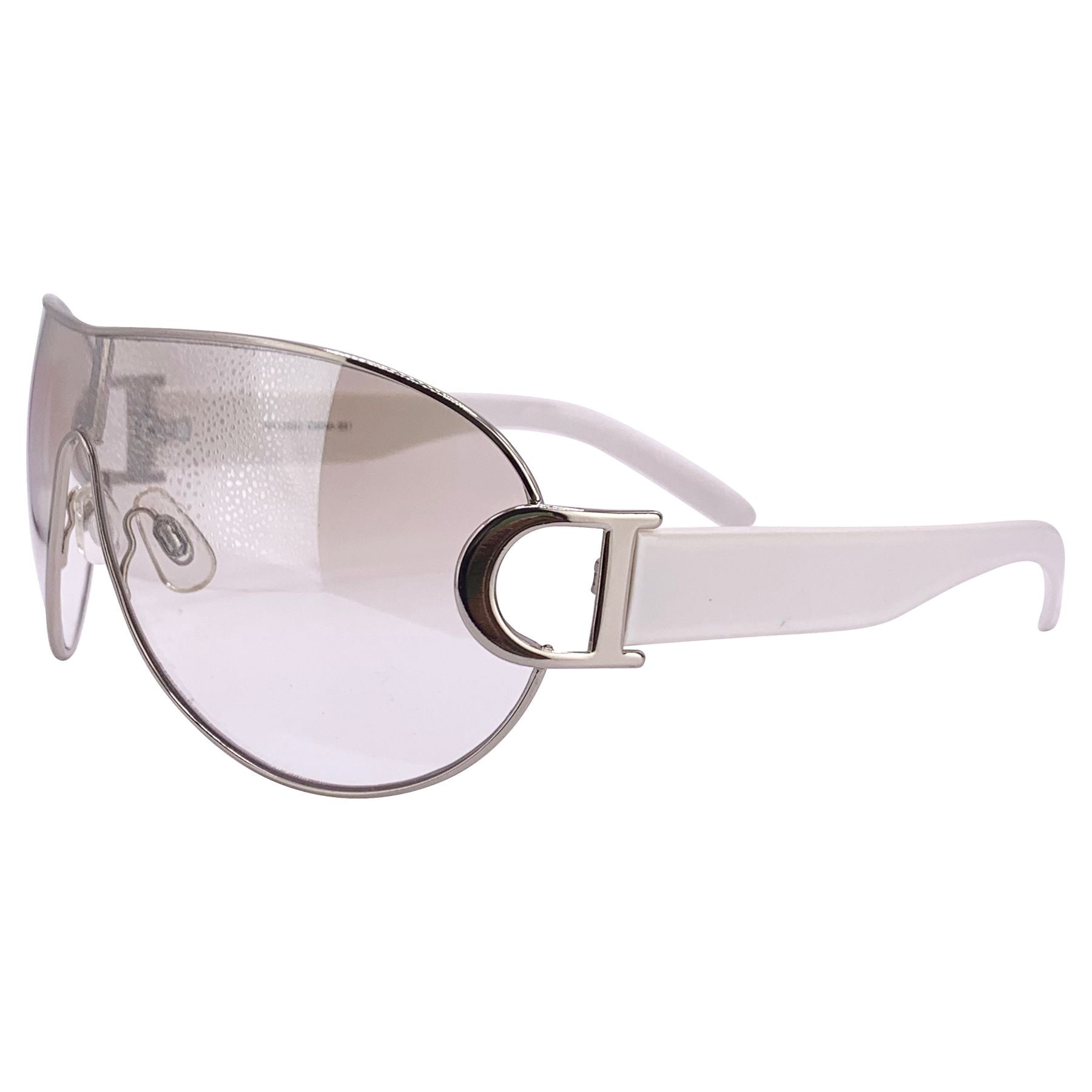 MILK Y2K Shield Sunglasses-Giant Vintage Eyewear