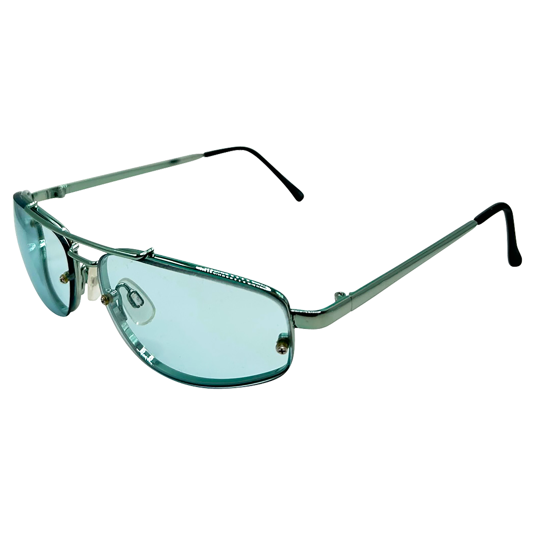 MOCKTAIL Aviator 90s SunglassesGreen-Giant Vintage Eyewear