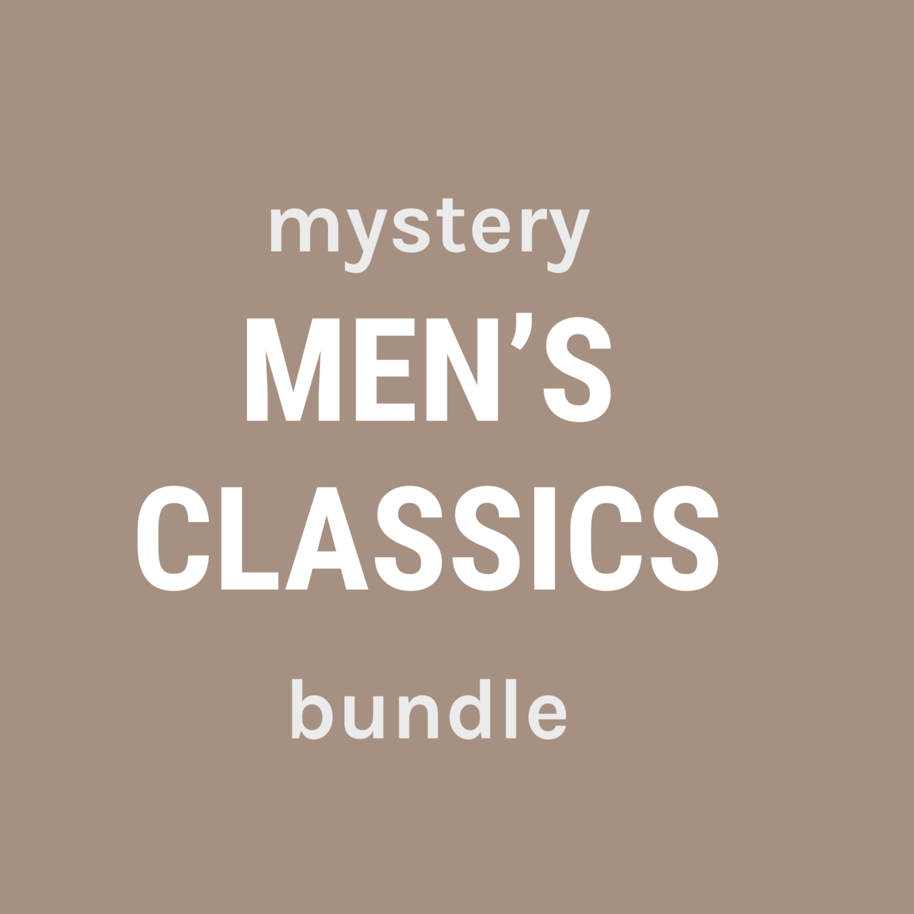 Men's Classics 3-Piece Mystery Bundle3-Piece Bundle-Giant Vintage Eyewear