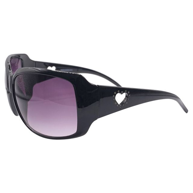 HEART ATTACK Sqaure SunglassesBlack-Giant Vintage Eyewear