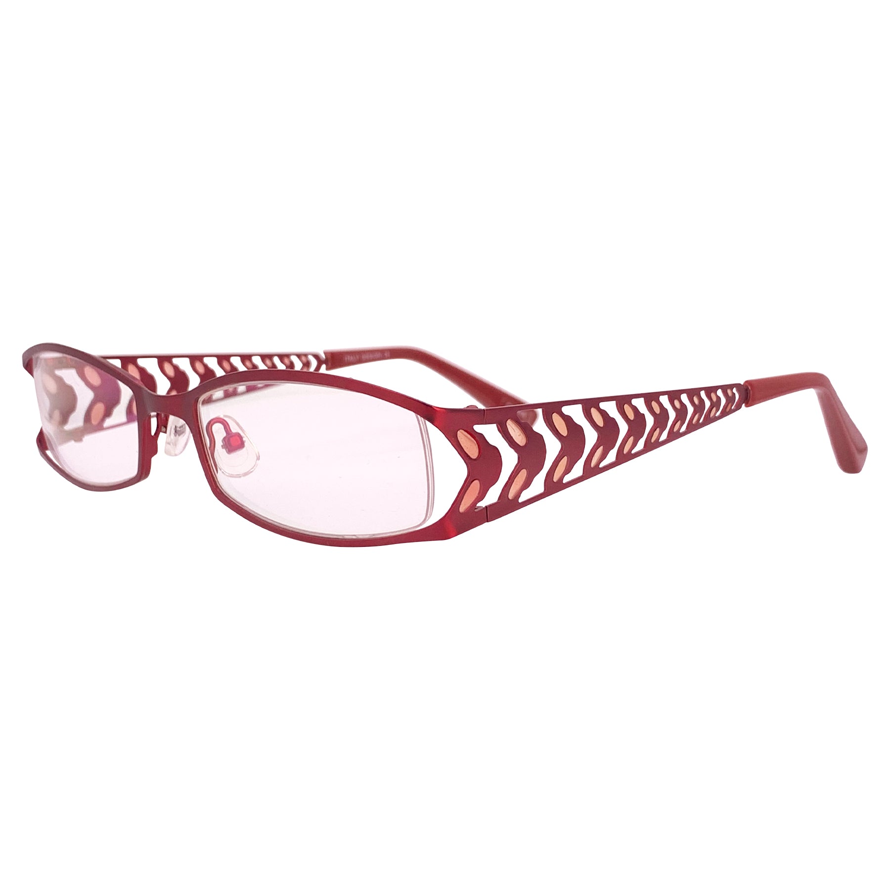 AUTUMN Clear Y2K Office Core Bayonetta Glasses | PremiumRed-Giant Vintage Eyewear