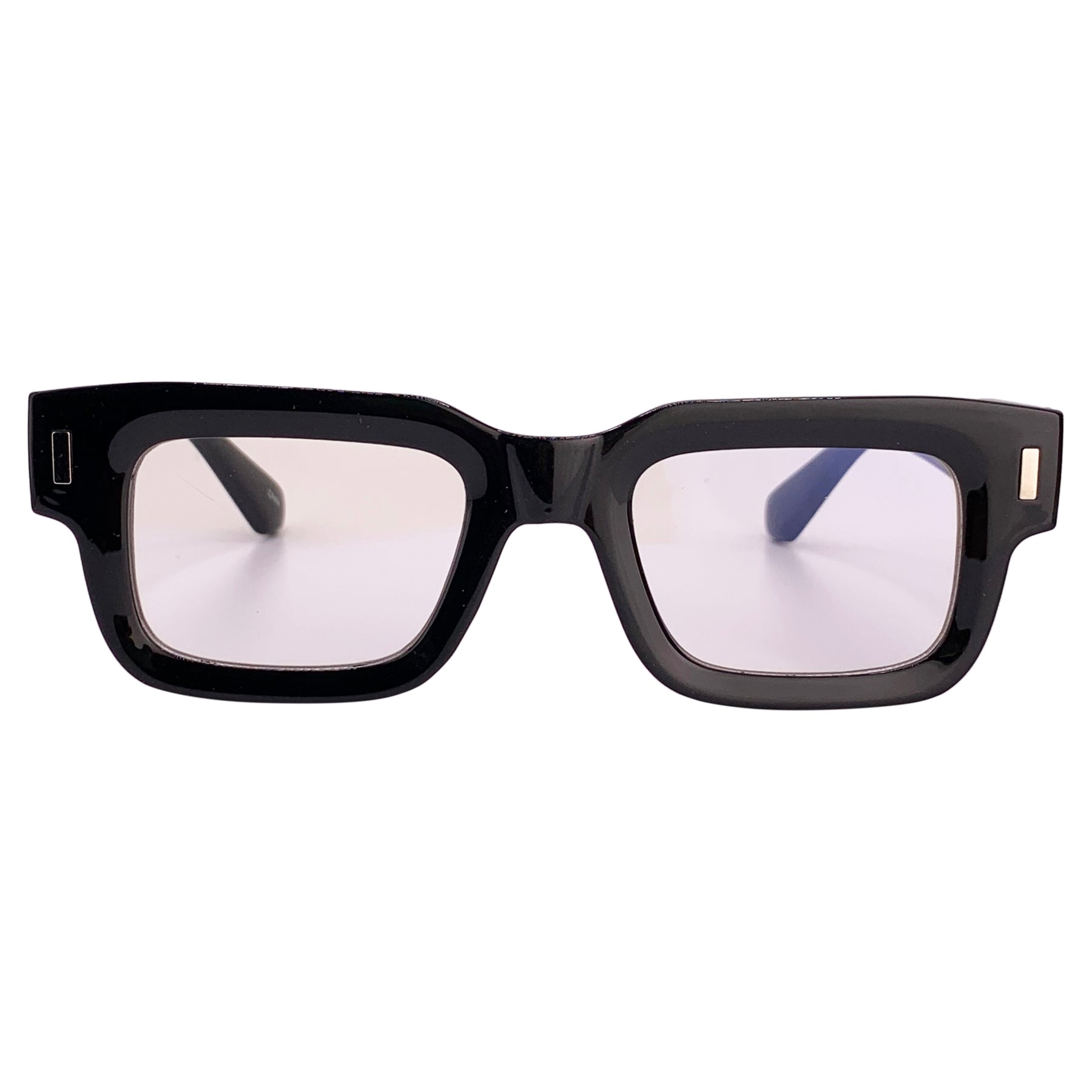 COZY Clear Blue Light Blocking GlassesBlack-Giant Vintage Eyewear