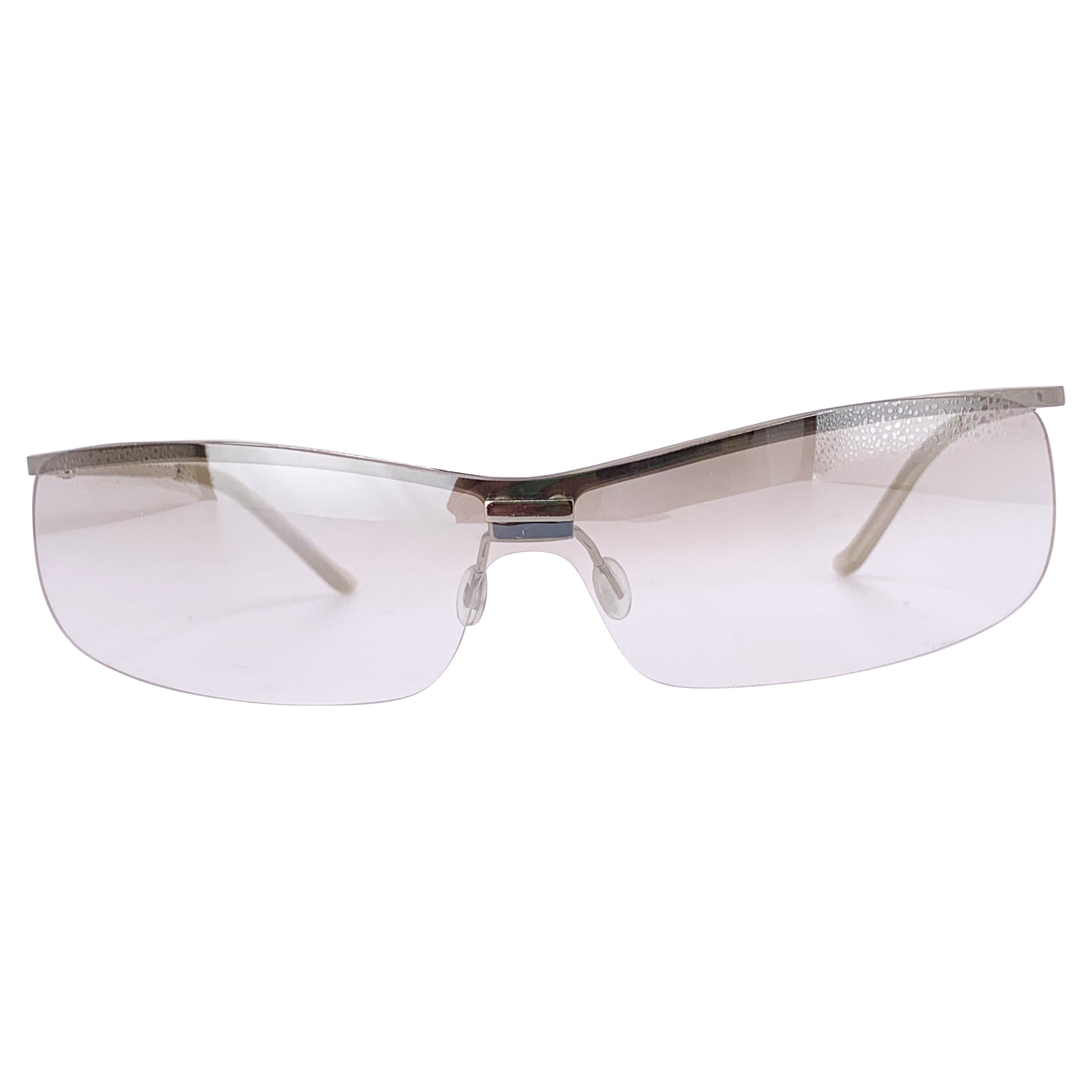 SLUSH Y2K Slim Rimless SunglassesFlash-Giant Vintage Eyewear