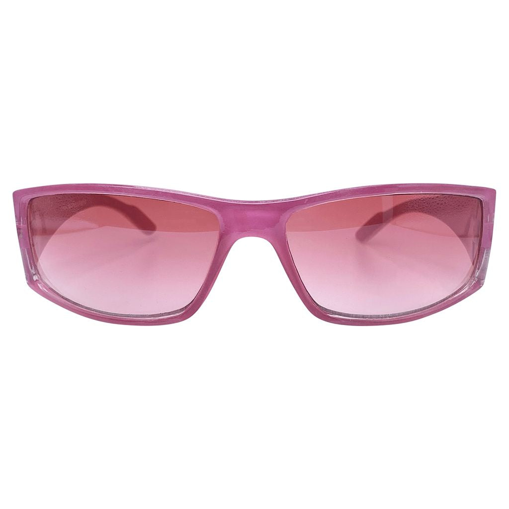 BABY LIPS Colorful Square SunglassesPink/Pink-Giant Vintage Eyewear