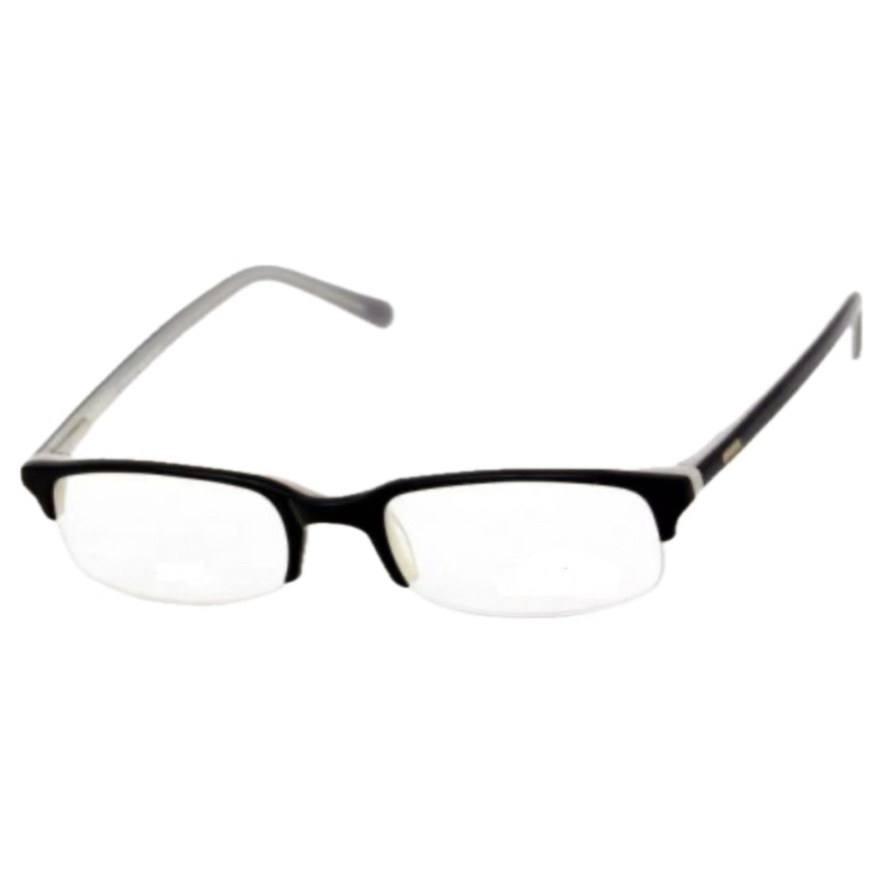 TAMPER Clear Bayonetta-Style GlassesBlack-Giant Vintage Eyewear