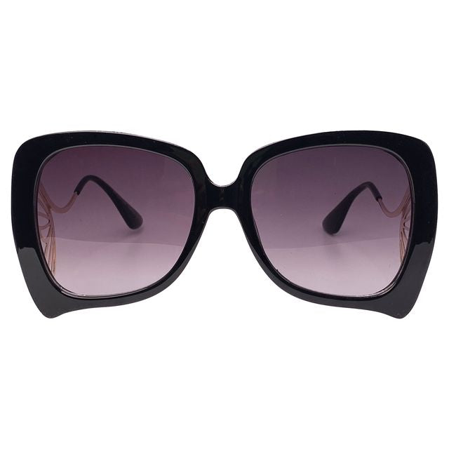 MONARCH Square Boho SunglassesBlack-Giant Vintage Eyewear