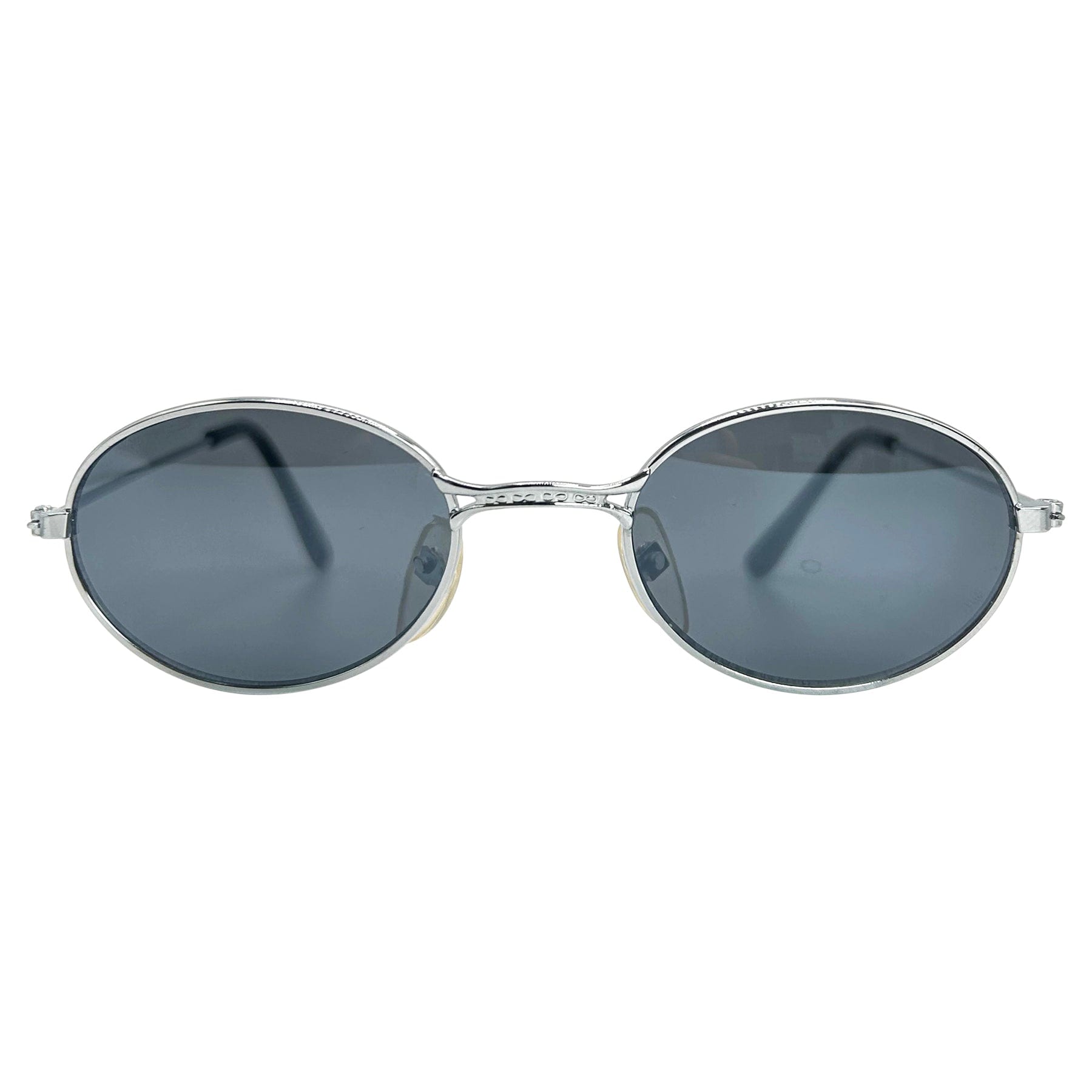 WEENIE Silver Oval SunglassesSilver-Giant Vintage Eyewear