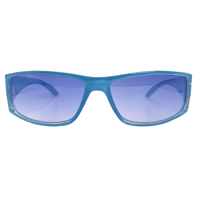 BABY LIPS Colorful Square SunglassesBlue/Blue-Giant Vintage Eyewear