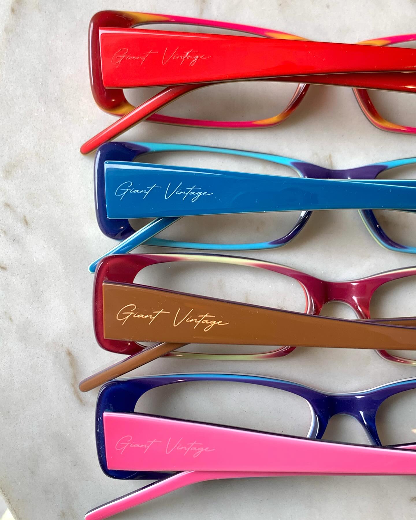 Instagram post showing a close up of the STRIPES frames