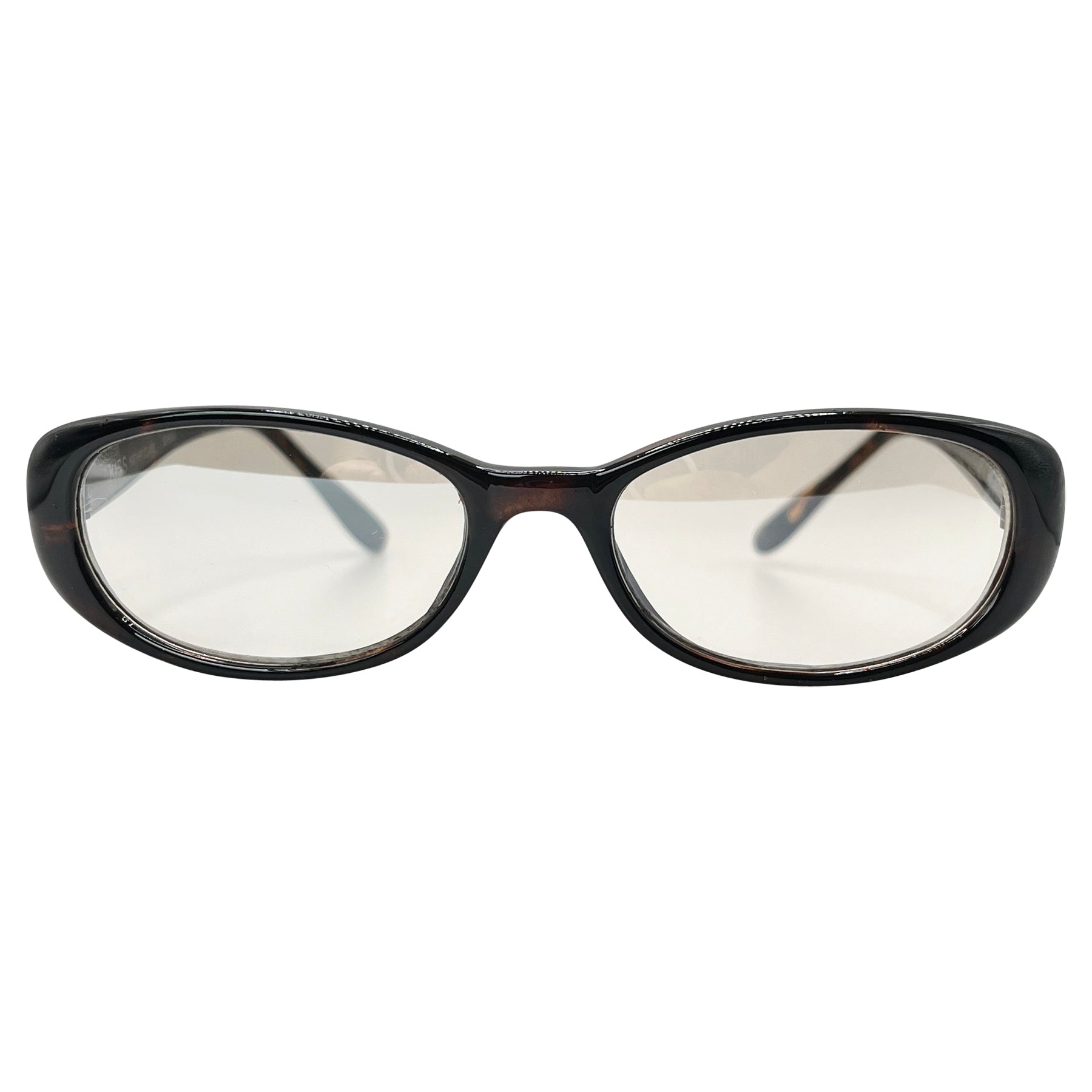 AMPLIFY Flash-Clear Bayonetta Glasses-Giant Vintage Eyewear