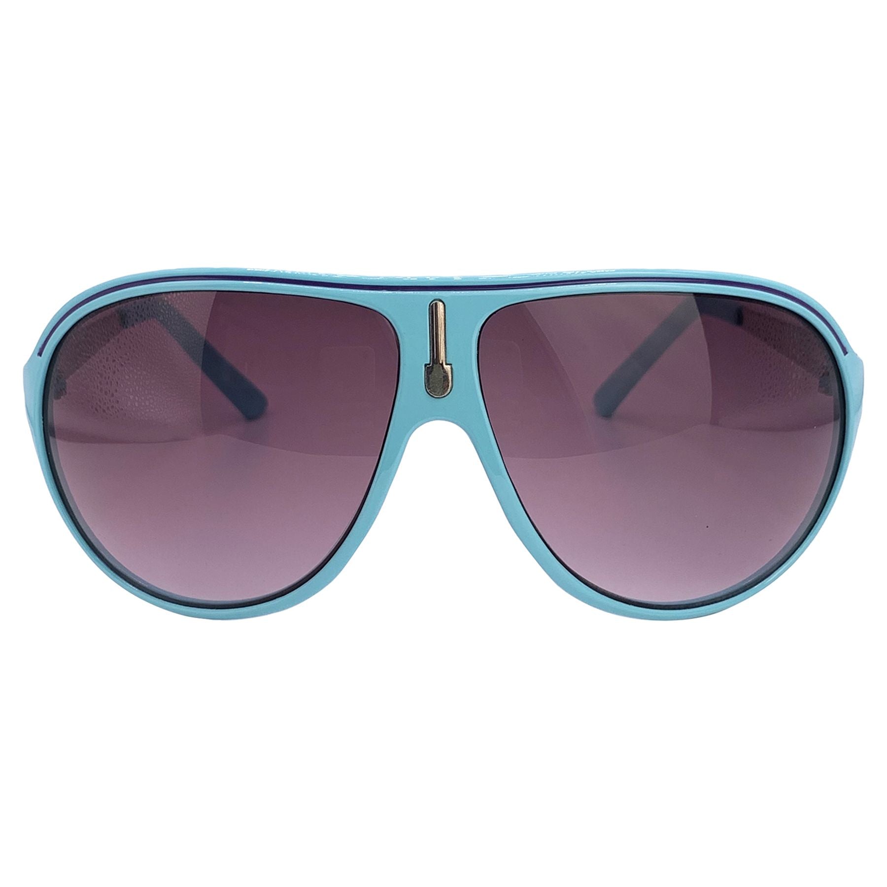 SKINNY JEANS Colorful Aviator SunglassesBlue-Giant Vintage Eyewear