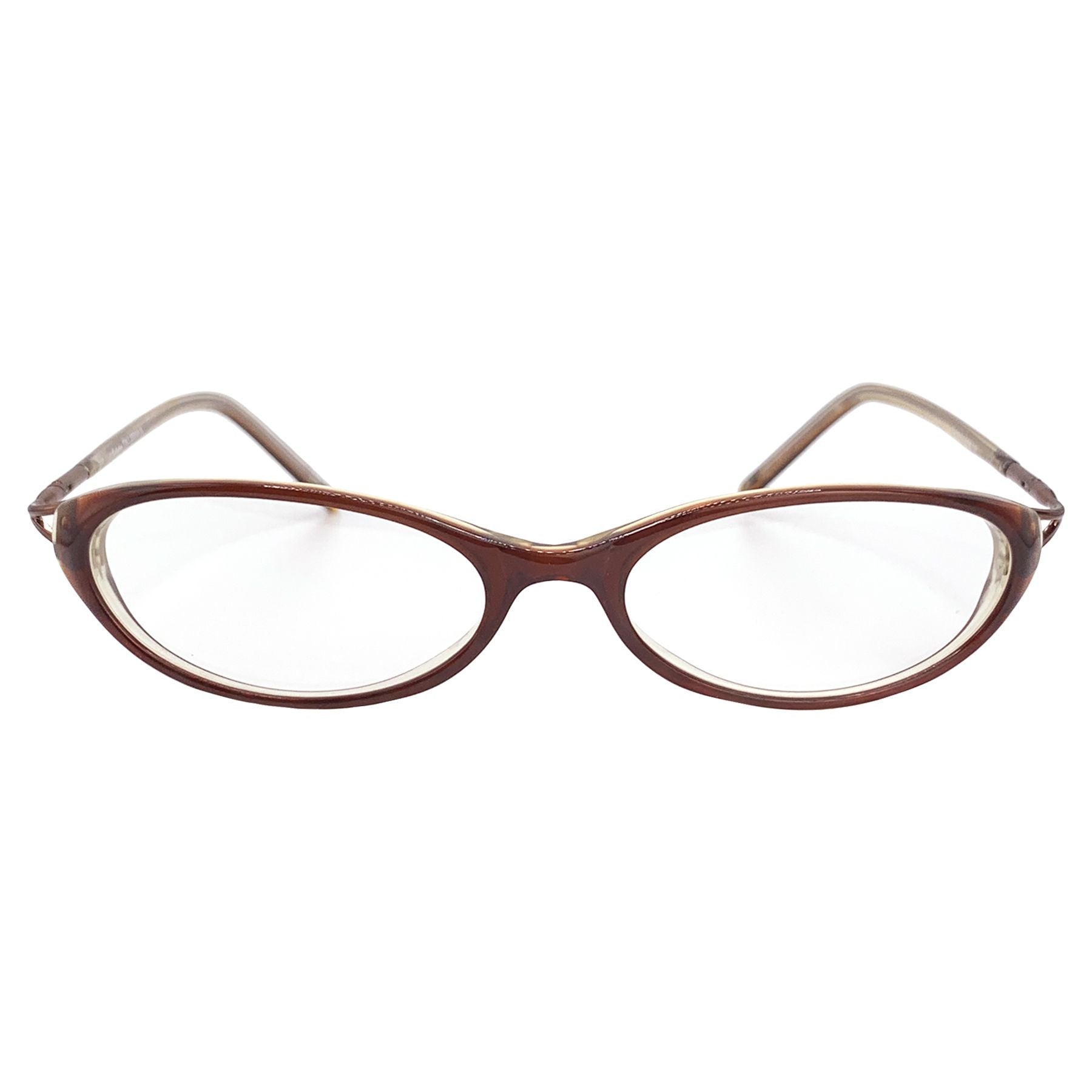 BANDAGE Bayonetta Style GlassesBrown-Giant Vintage Eyewear