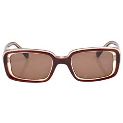 benny crystal rust sunglasses