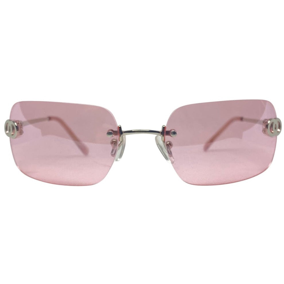 CHANTEL Pink-Giant Vintage Eyewear