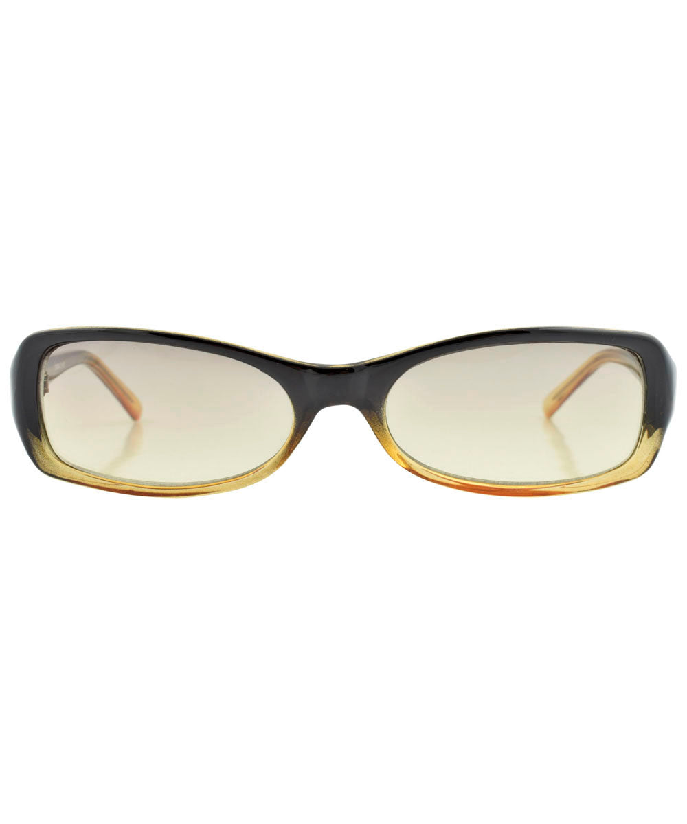 itchin black tea sunglasses