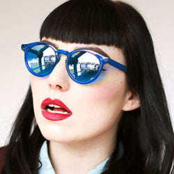 jellybean blue sunglasses