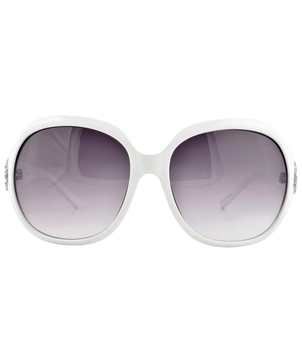 josie white sunglasses