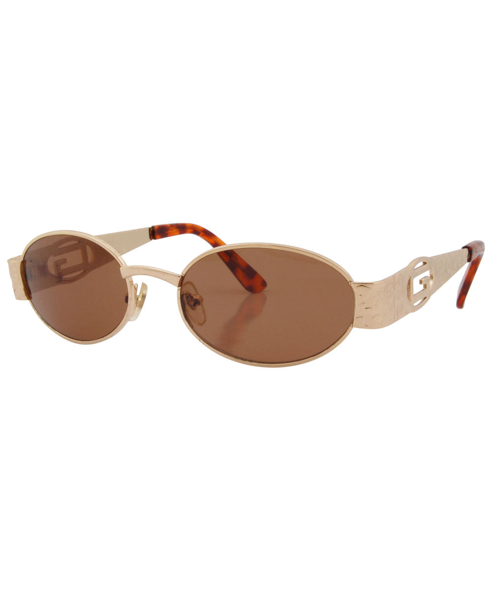 kline gold amber sunglasses