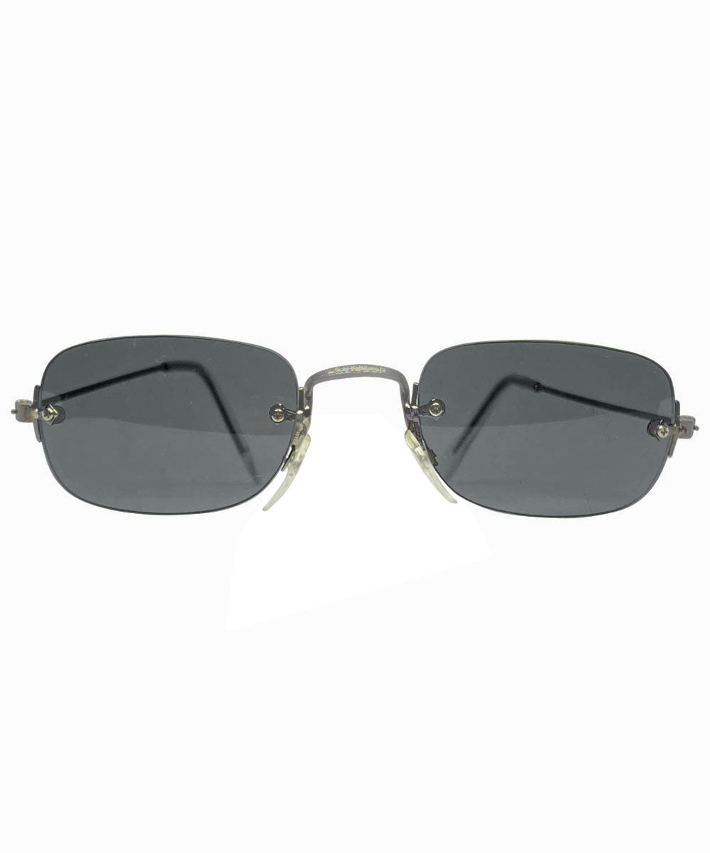 SOUP Rimless Gunmetal/Super Dark SunglassesGunmetal/Super Dark-Giant Vintage Eyewear